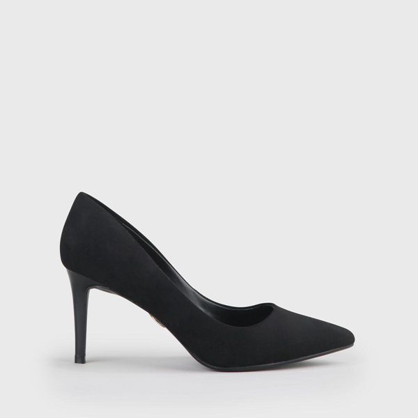 Buffalo Fanny 2 Siyah Topuklu Ayakkabı | Y2M-5204